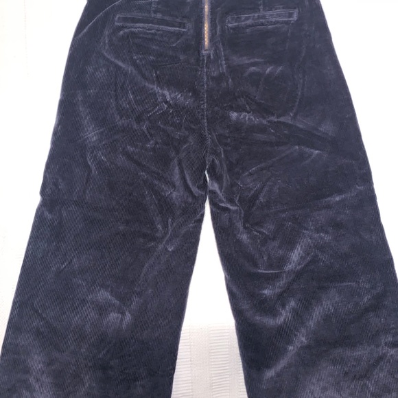 Madewell Navy Wide Leg Cords - Picture 3 of 5